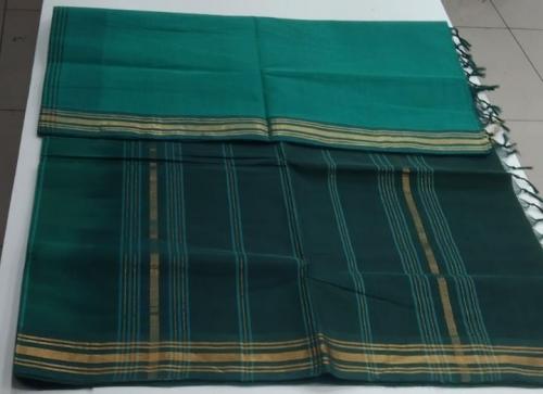 MANAMEDU COTTON SAREES WITH BLOUSE